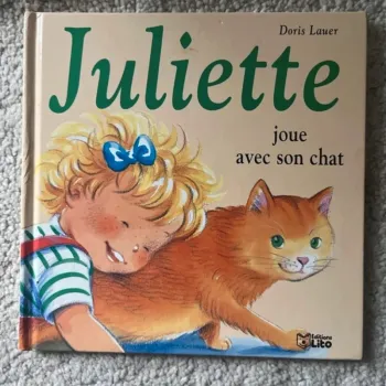 Livre Juliette joue avec son chat