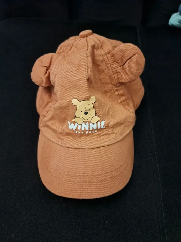 Casquette Winnie L'Ourson avec oreilles 🐻