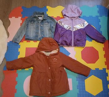 Lot vestes manteau 3 ans