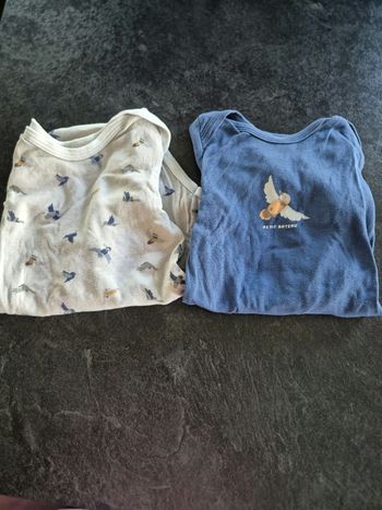 Lot de 2 bodies Manches longues