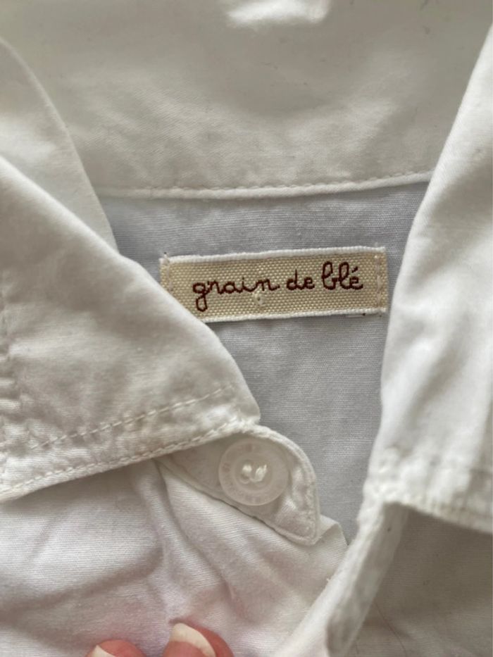 Chemise manches courtes / chemisette légère- 18 mois - Grain de Blé - BE - photo numéro 2