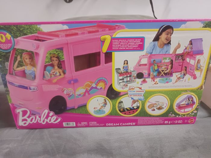 Camping car de rêve barbie