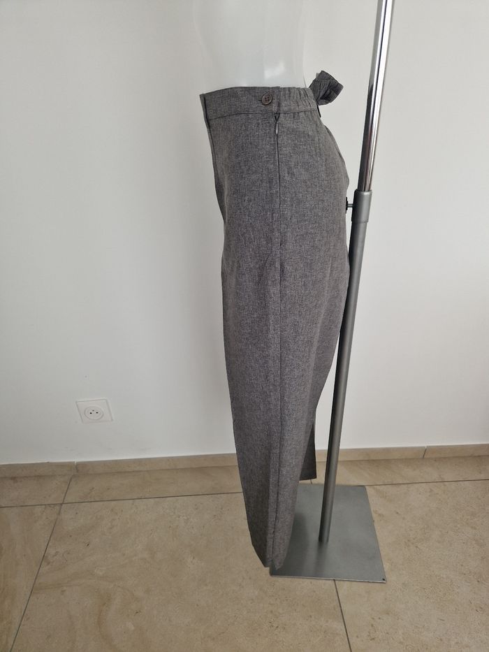 Pantalon gris, Bleu Bonheur - photo numéro 2