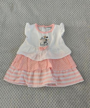 Robe Disney Baby Minnie Mouse – Volants et Pois 6 mois