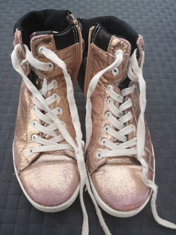 Baskets Morgan irisées 35