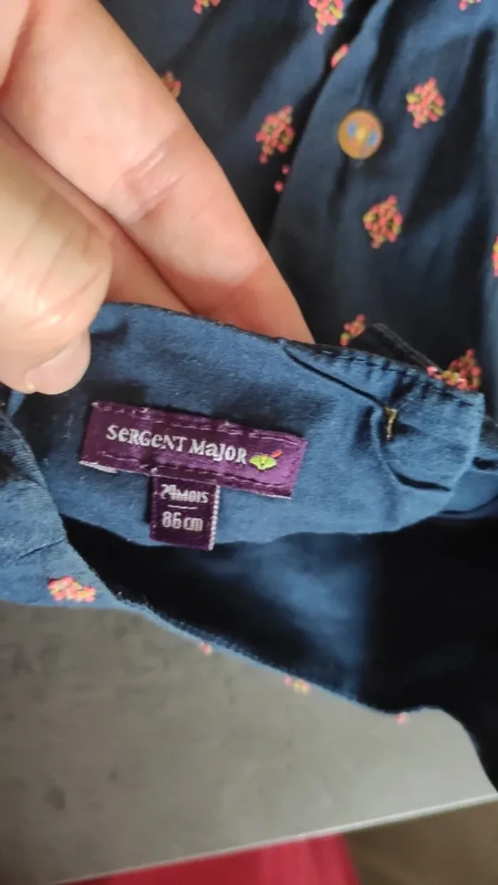 Combi short bébé fille 18/24 mois - photo numéro 3