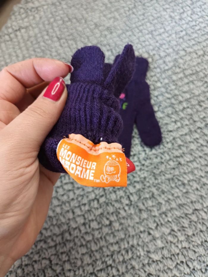 Gants violet 4-6a - photo numéro 2