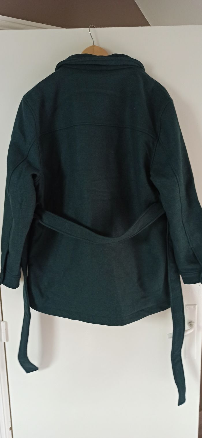 Manteau laine mise au green neuf 40 - 42 vert - photo numéro 9