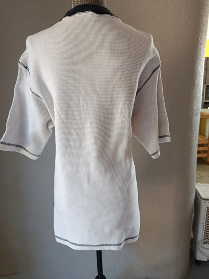 T-shirt long blanc Taille L - photo numéro 3