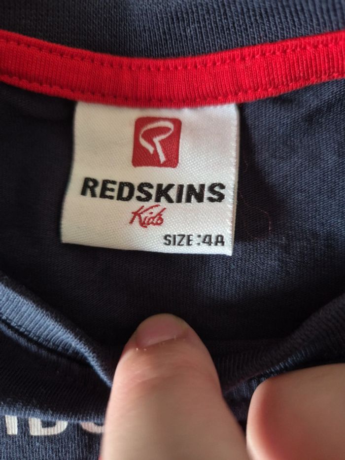 T shirt redskins 4 ans - photo numéro 3
