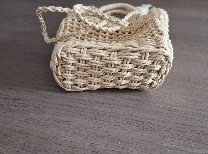 Sac a bandouliere " paille " - photo numéro 2