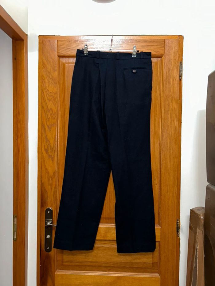 Pantalon cintré bleu - photo numéro 5