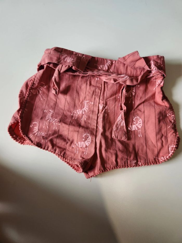 short à motif animaux kiabi