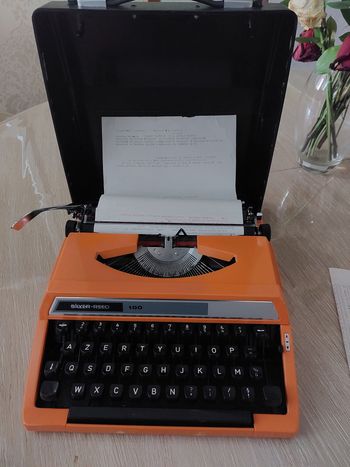 Machine à écrire