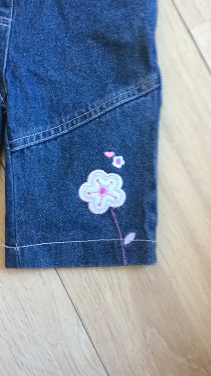 Jean bébé fille 6 mois - photo numéro 2