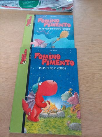 Lot 2 livres pomino pimento