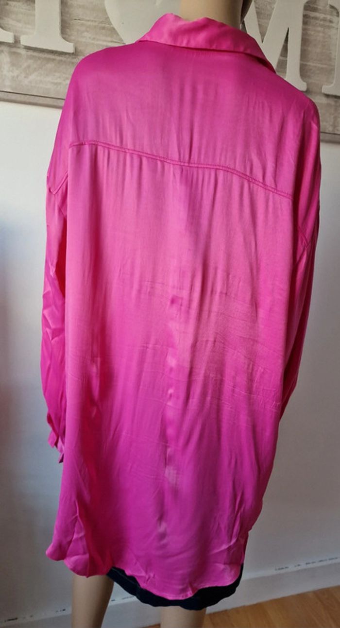 Longue chemise Bershka femme xl - photo numéro 4