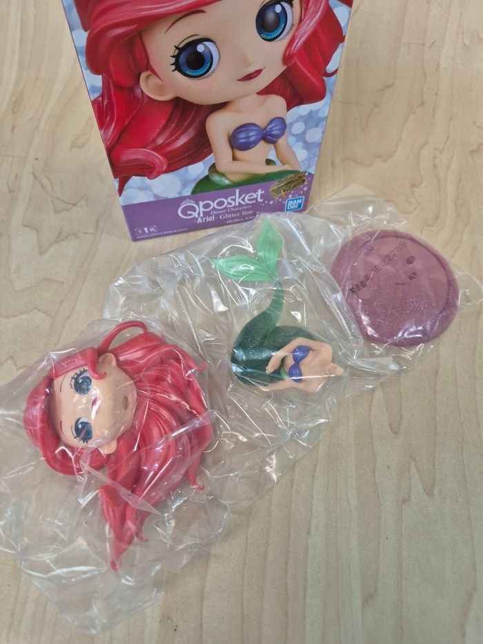 Figurine Disney Qposket : Ariel (La petite sirène) " Glitter Line " - photo numéro 3
