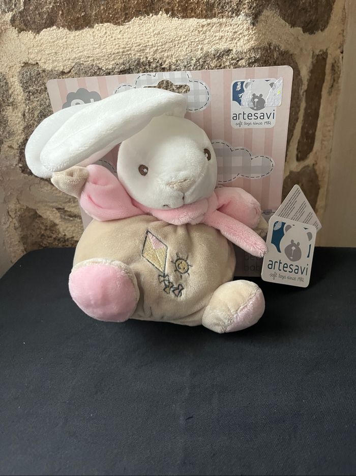 Doudou lapin neuf Artesavi - photo numéro 4