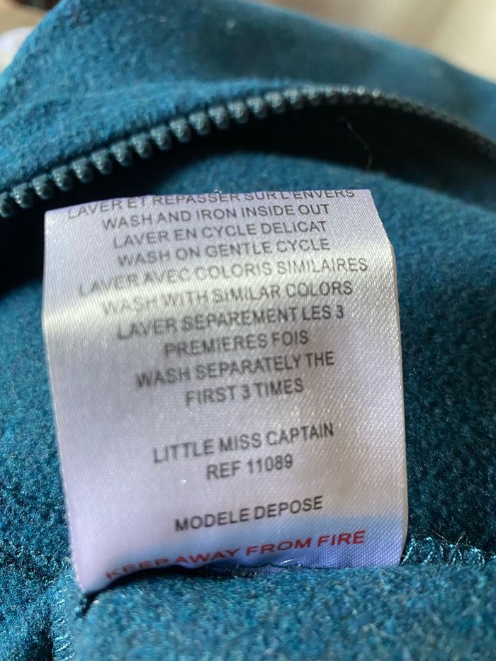 Très beau blouson pour la rentrée 10 ans Little Miss Captain - photo numéro 6