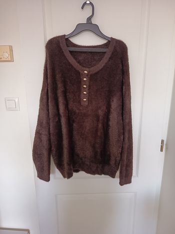 Pull doudou chocolat 