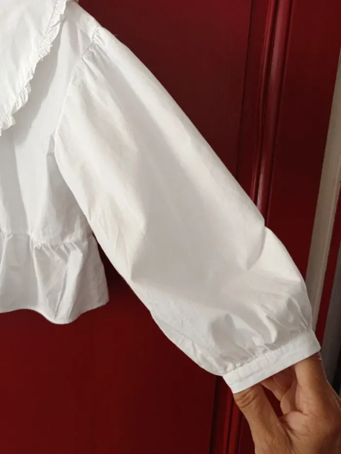 Blouse chemise 100% coton t.M-XL - photo numéro 2