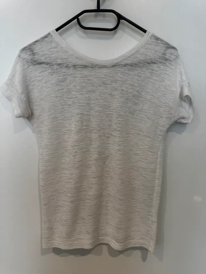 T-shirt maille dos dentelle - photo numéro 6