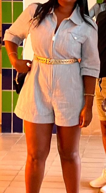Combishort couleur jean Sandro