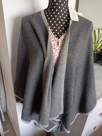 Cape/Poncho en cachemire 