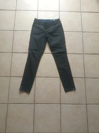 Jean lpb noir satiné