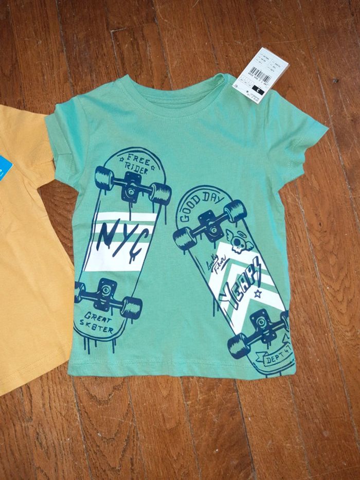Tee-shirts manches courtes 3ans garçon - photo numéro 2
