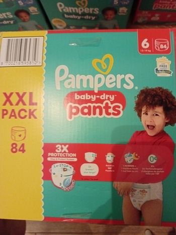 Pants pampers taille 6