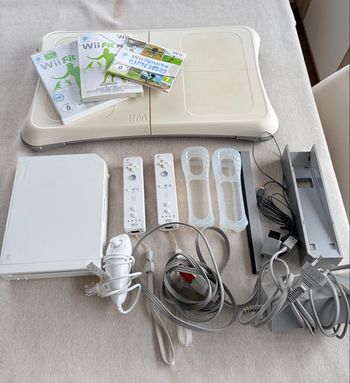 Nintendo wii avec wii fit plus