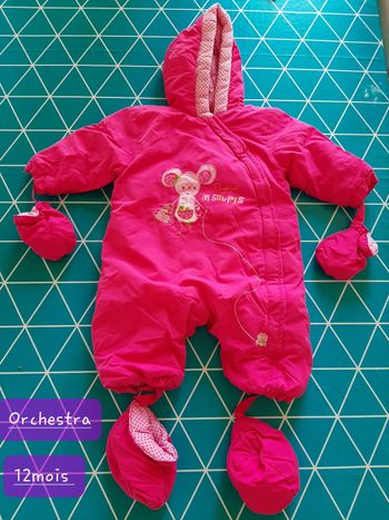 Combipilote 12mois fille 