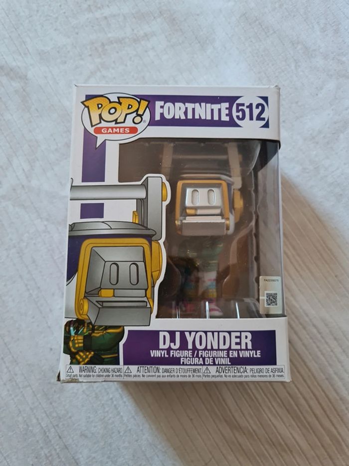 Pop funko Fortnite - dj younder 512 - comme neuf