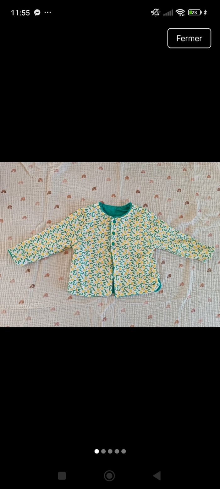 Veste réversible OBAIBI