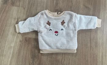Sweat Renne - 9 mois 
