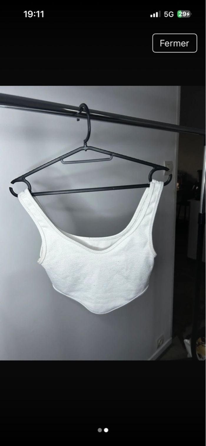 Top blanc - photo numéro 2