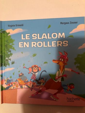 Livre Mac Donalds Le slalom en rollers