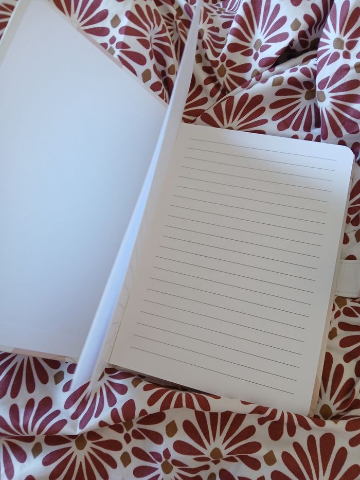 Notebook fleur - photo numéro 3