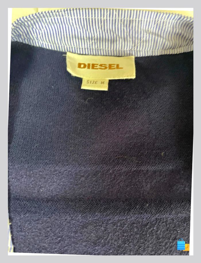 Gilet léger Diesel – Taille M – Marine – Homme - photo numéro 4