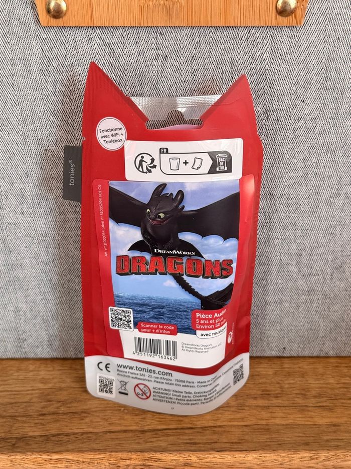 Tonies dragons krokmou - photo numéro 2
