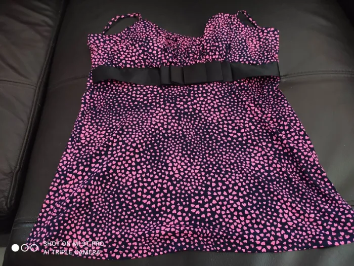 Haut taille s petits coeurs