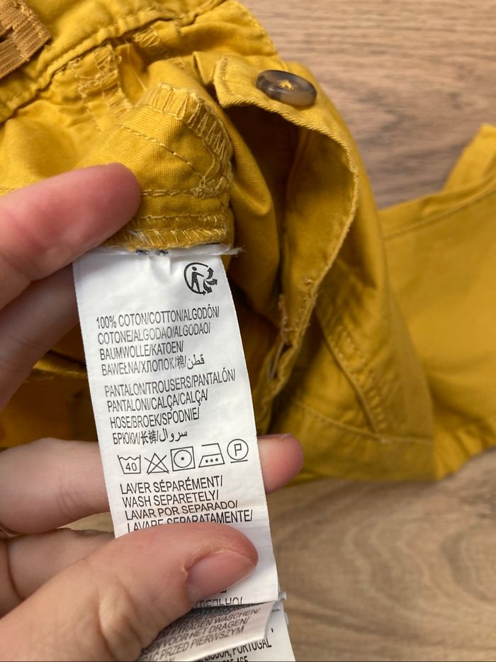 Pantalon jaune 6 mois - photo numéro 4