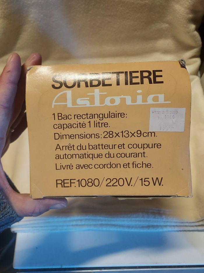 Sorbetière vintage. - photo numéro 4