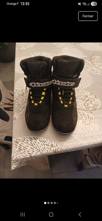 Chaussures moto 