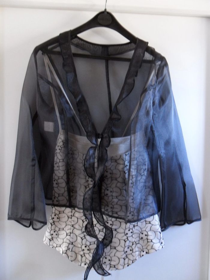 corset avec chemisier T40