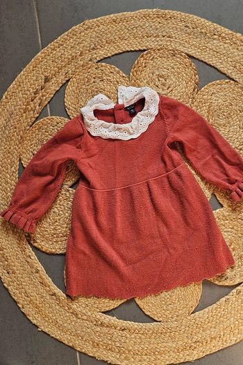 Robe avec col