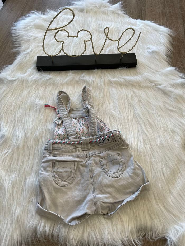 Salopette grise tape à l’œil 6 mois - photo numéro 3