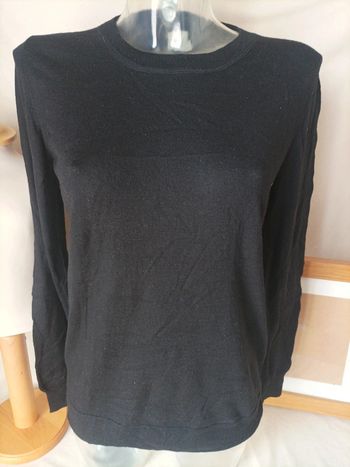 Pull uni noir Erinly femme taille 40